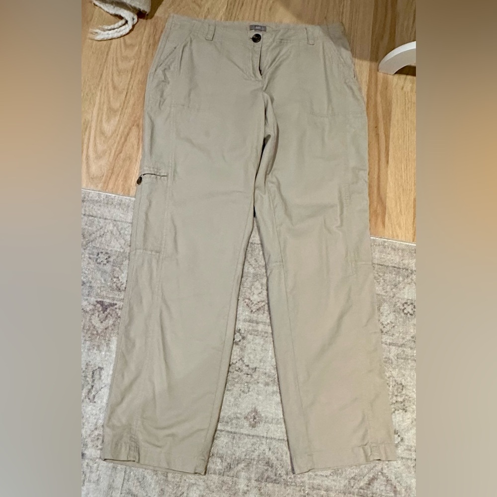 J. Jill Beige Straight Leg Pants